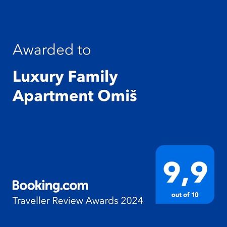 Luxury Family Apartment Omiš Exteriör bild